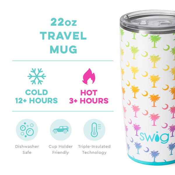 South Carolina Palmetto Moon Travel Mug (22oz)