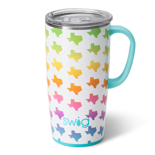 Swig Life 22oz Texas Insulated Travel Mug with Handle