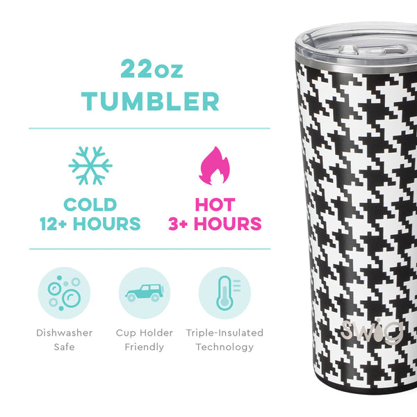 Houndstooth Tumbler (22oz)