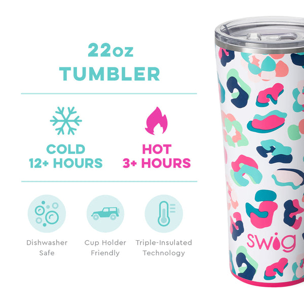 Swig Party Animal Stainless Steel Travel Mug, 18 oz. - Insulated Tumblers -  Hallmark