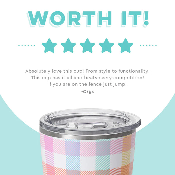 Pretty in Plaid Tumbler (22oz)