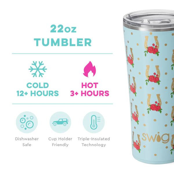 Run for the Roses 22oz Insulated Tumbler - Swig Life  