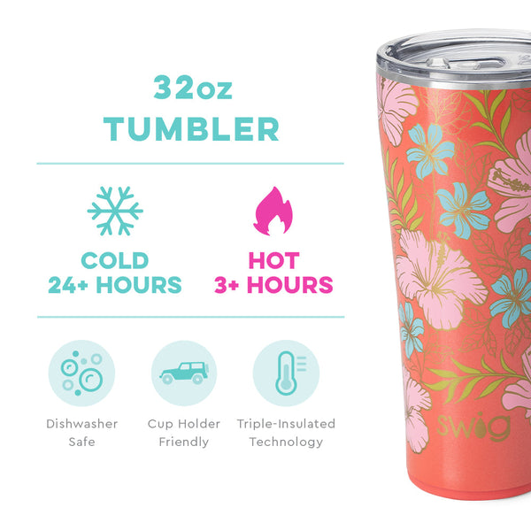 Aloha 32oz Insulated Tumbler - Swig Life  