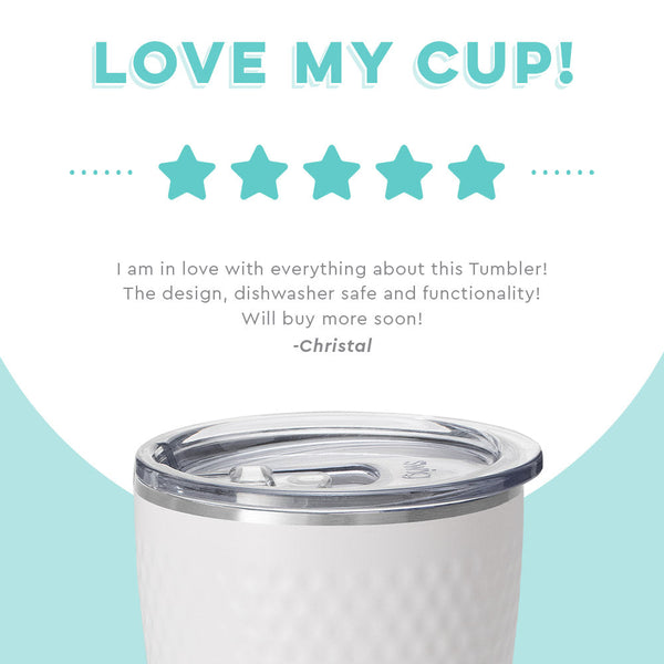 Swig Life customer review on 32oz Golf Partee Tumbler - Love my cup