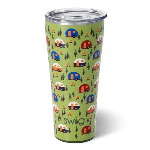 Happy Camper Tumbler (32oz)