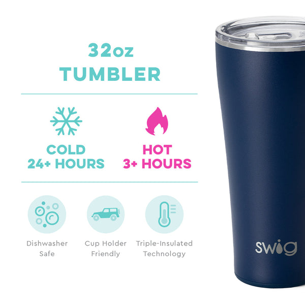 Navy Tumbler (32oz)