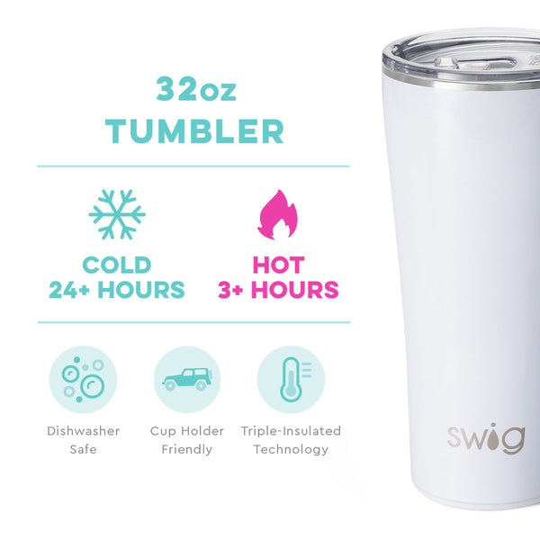 32 Oz. Swig Life Stainless Steel Shimmer Mermazing Tumbler with your logo