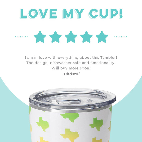 Swig Life customer review on 32oz Texas Tumbler - Love my cup