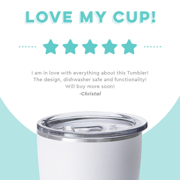 Swig Life customer review on 32oz White Tumbler - Love my cup