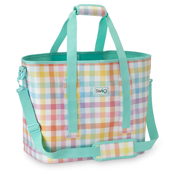 Pretty in Plaid Biggi Tote Bag