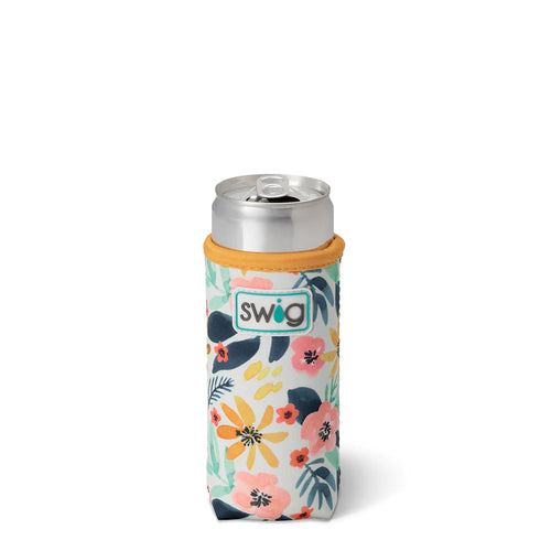 Swig Life Honey Meadow Insulated Neoprene Slim Can Coolie