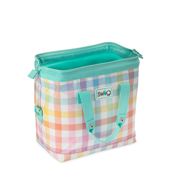 Pretty in Plaid Packi 12 Cooler - Swig Life 