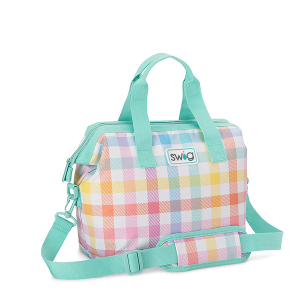 Pretty in Plaid Packi 12 Cooler - Swig Life 