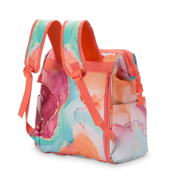 Swig Life Dreamsicle Packi Backpack Cooler back view