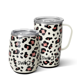 Swig 18oz Mug in Luxy Leopard - Madi Savvy Boutique