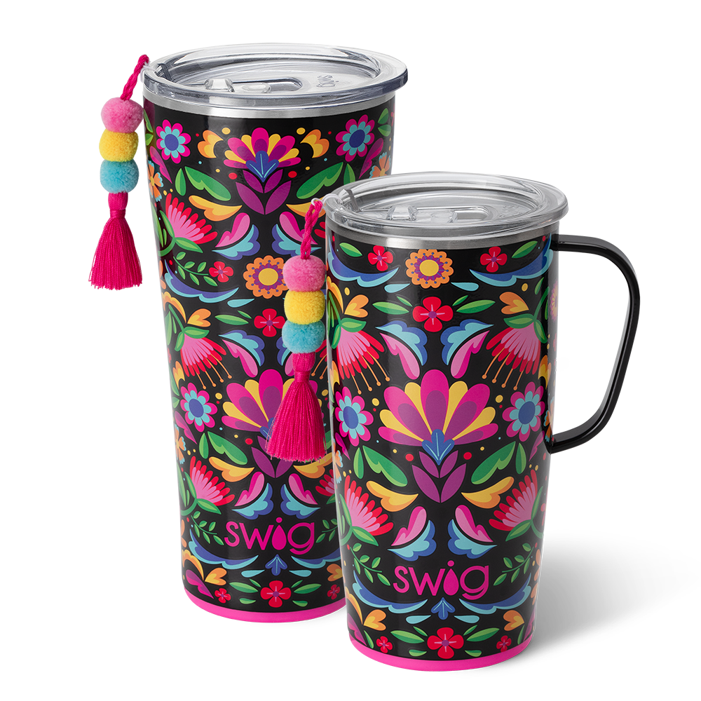 Swig Life XL 32oz Tumbler, Insulated Coffee Tumbler with Lid,  Cup Holder Friendly, Dishwasher Safe, Stainless Steel, Extra Large Travel  Mugs Insulated for Hot and Cold Drinks (A Party Animal)