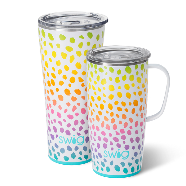 Swig Life Wild Child XL Set including a 22oz Wild Child Travel Mug and a 32oz Wild Child Tumbler