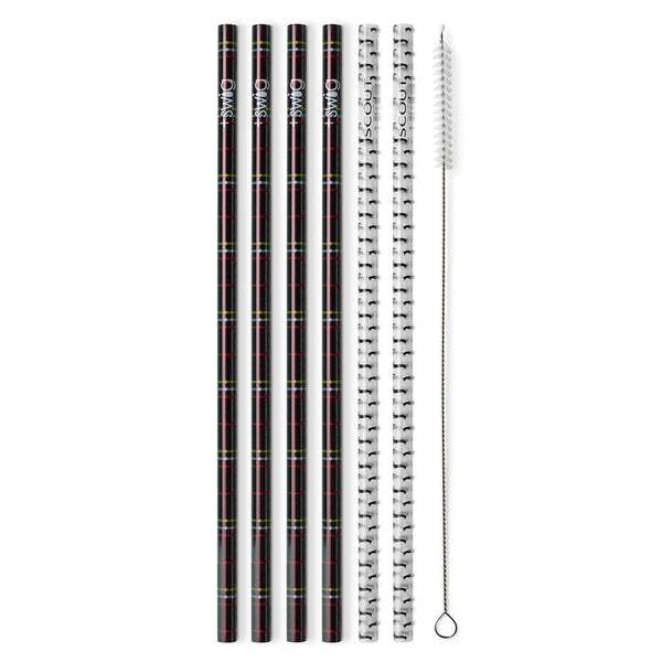 SCOUT Scoutlander + Black Reusable Straw Set