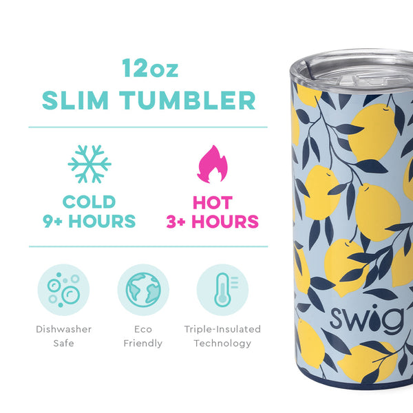Limoncello Slim Tumbler (12oz)
