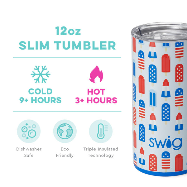 Rocket Pop Slim Tumbler (12oz)