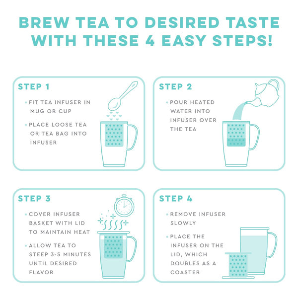 Stainless Steel Tea Infuser for Tumblers | Swig Life